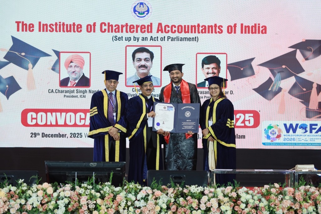 ICAI Convocation December 2025